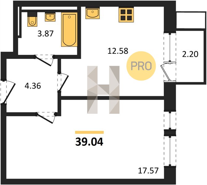 Планировка квартиры 24224