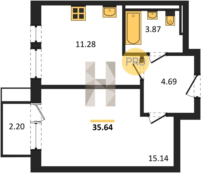 Планировка квартиры 24230