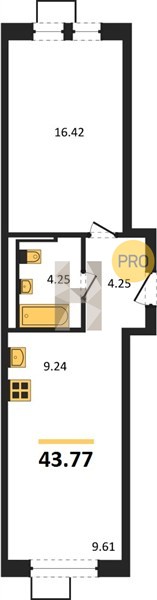 Планировка квартиры 24425