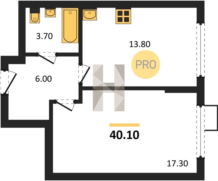 Планировка квартиры 25249