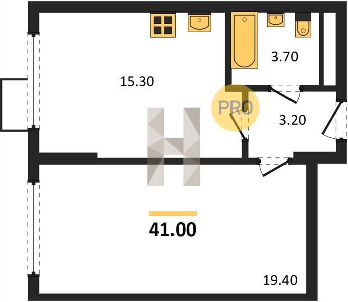 Планировка квартиры 25266