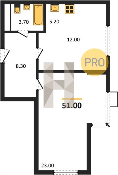 Планировка квартиры 25268