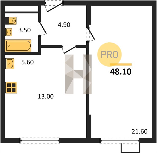 Планировка квартиры 25303