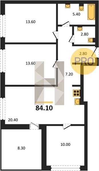 Планировка квартиры 25367