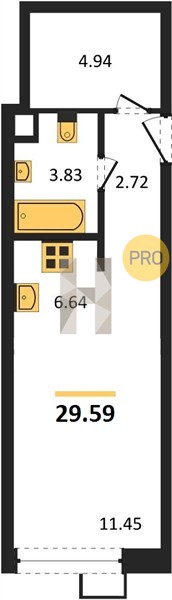 Планировка квартиры 2542