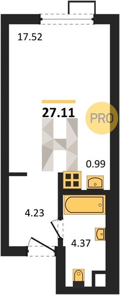 Планировка квартиры 2548