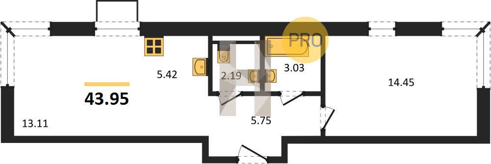 Планировка квартиры 25726