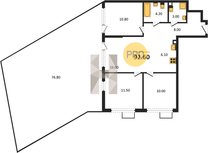 Планировка квартиры 25759