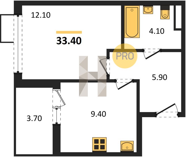 Планировка квартиры 25841