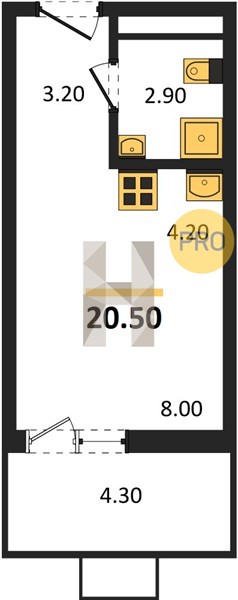 Планировка квартиры 25924