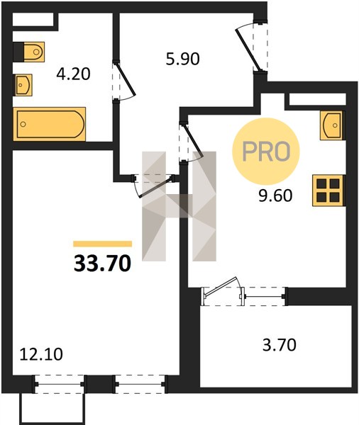 Планировка квартиры 26002