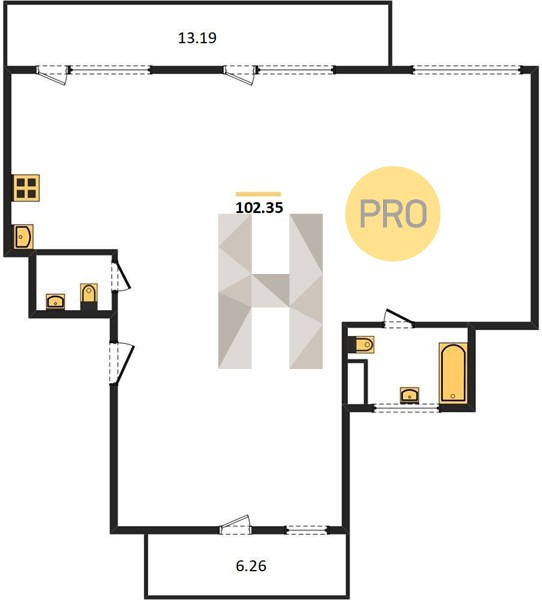 Планировка квартиры 261