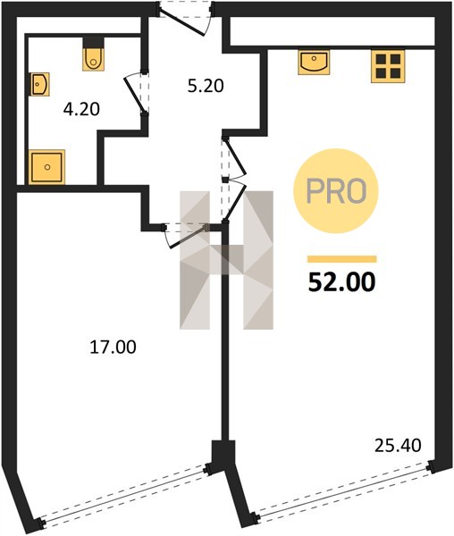 Планировка квартиры 2624