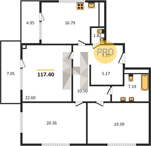 Планировка квартиры 263