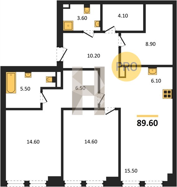 Планировка квартиры 26709