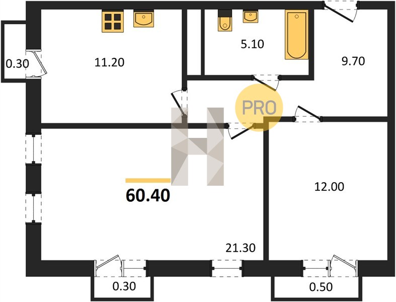 Планировка квартиры 26796