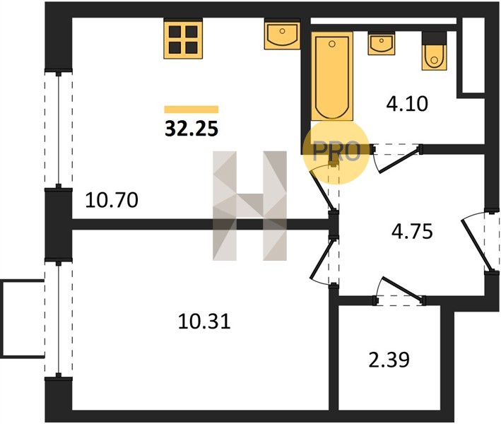 Планировка квартиры 26889