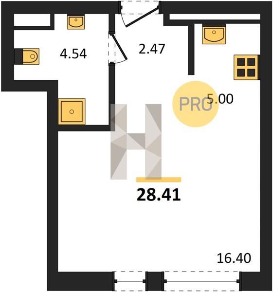 Планировка квартиры 26960
