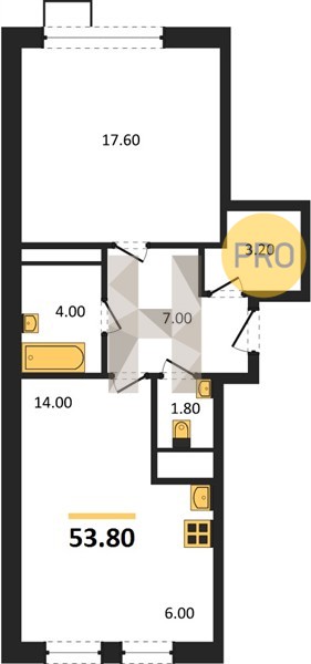 Планировка квартиры 27044
