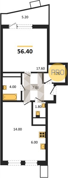 Планировка квартиры 27087