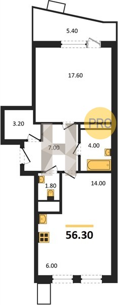 Планировка квартиры 27099