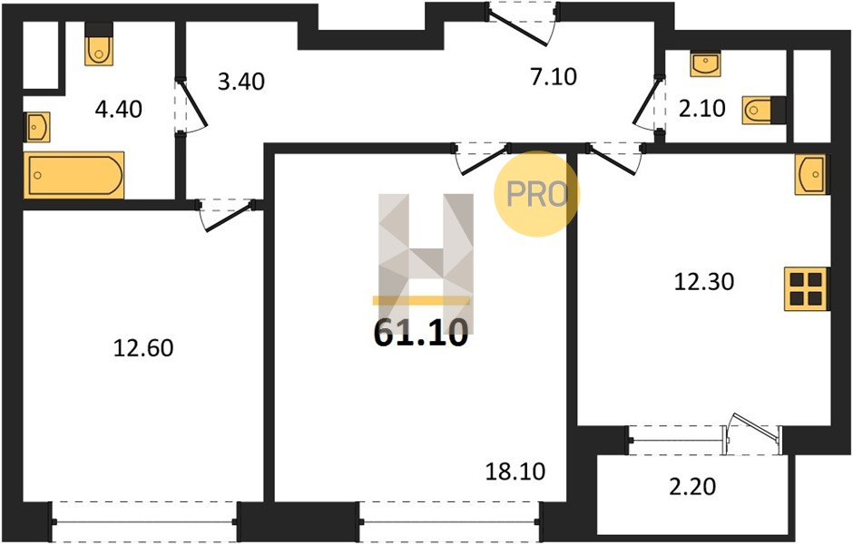Планировка квартиры 27254