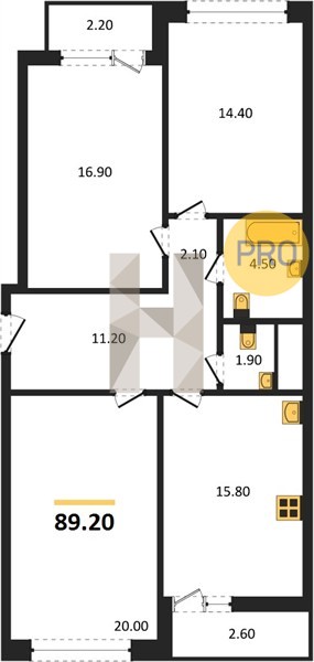 Планировка квартиры 27285