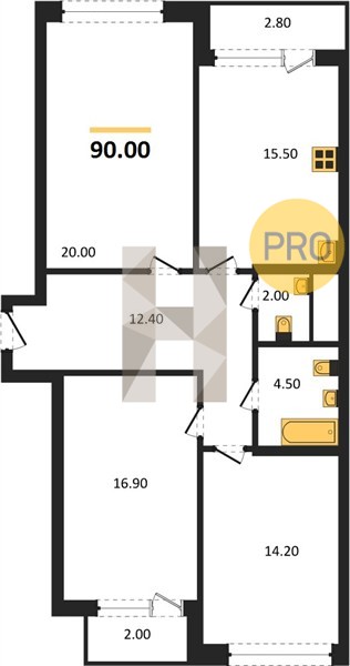 Планировка квартиры 27308