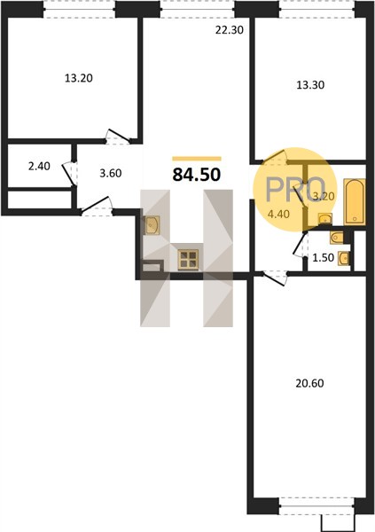 Планировка квартиры 27441