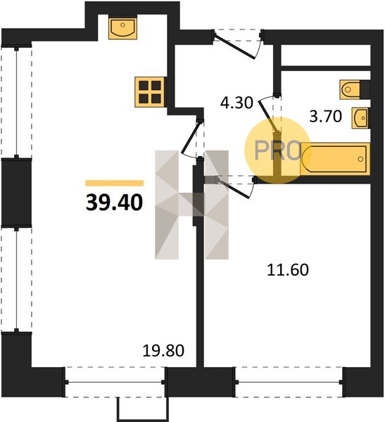 Планировка квартиры 27442