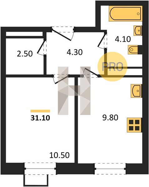 Планировка квартиры 2753