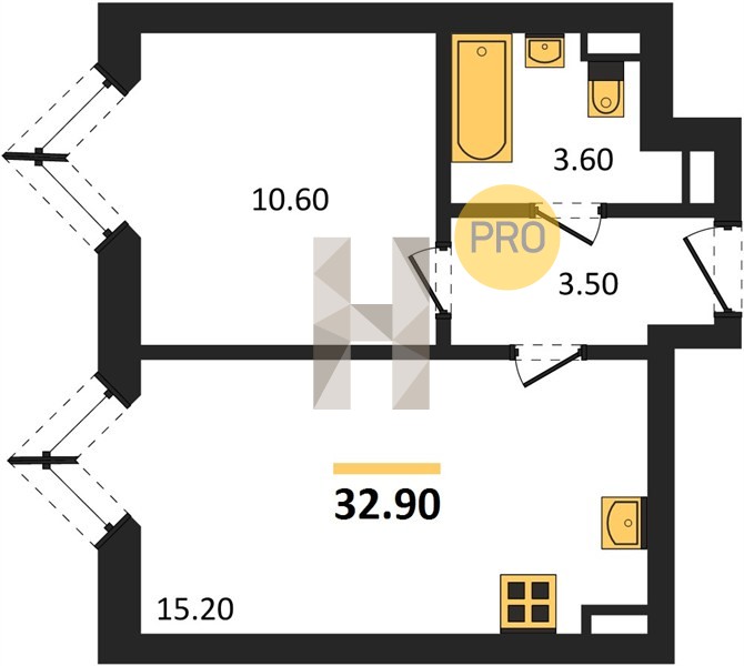 Планировка квартиры 27543