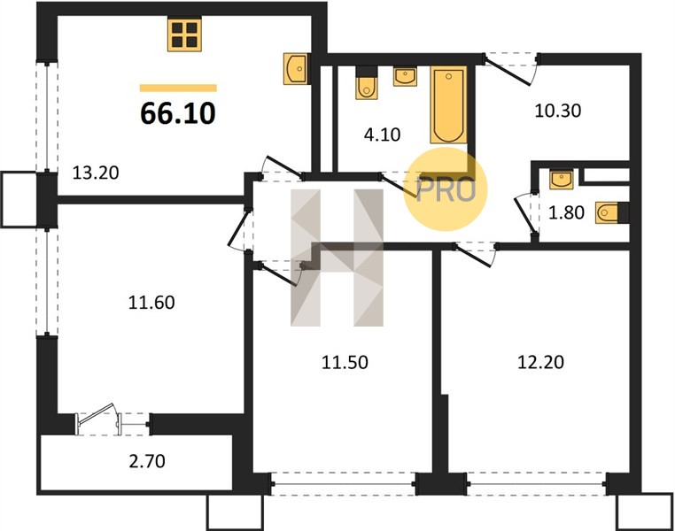 Планировка квартиры 27895