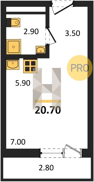Планировка квартиры 27899