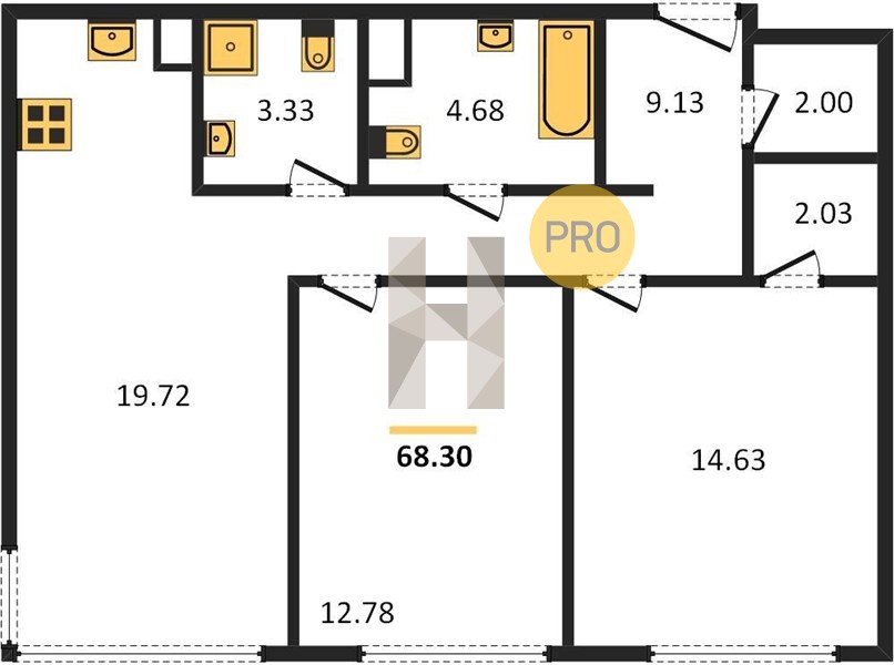 Планировка квартиры 2795