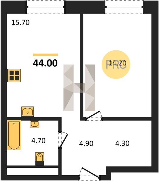 Планировка квартиры 27999