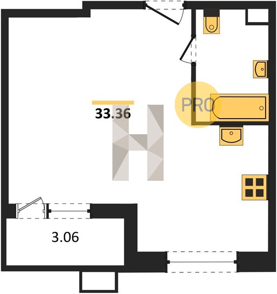 Планировка квартиры 2801