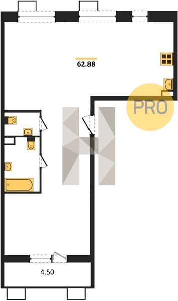 Планировка квартиры 2802