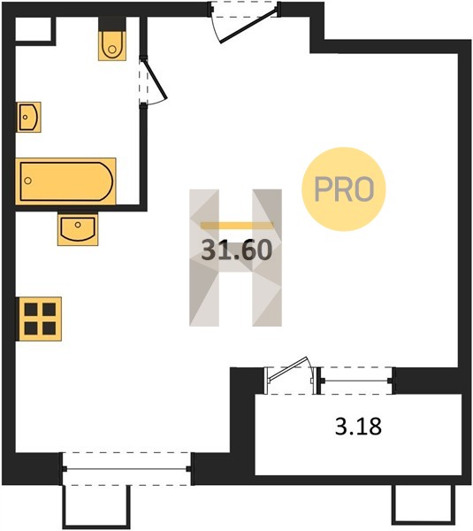 Планировка квартиры 2804