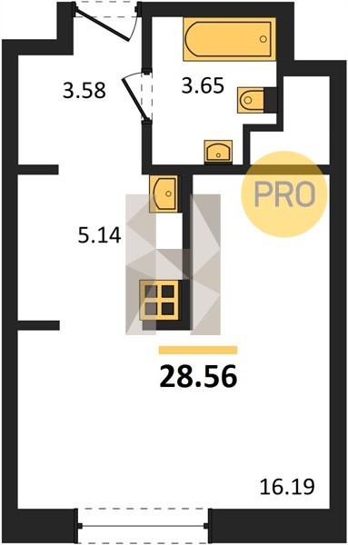 Планировка квартиры 28284