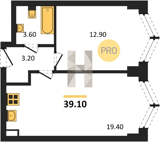Планировка квартиры 28460