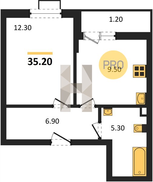 Планировка квартиры 28587