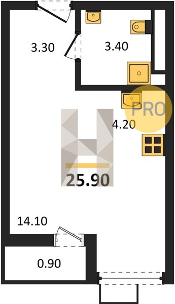Планировка квартиры 28659