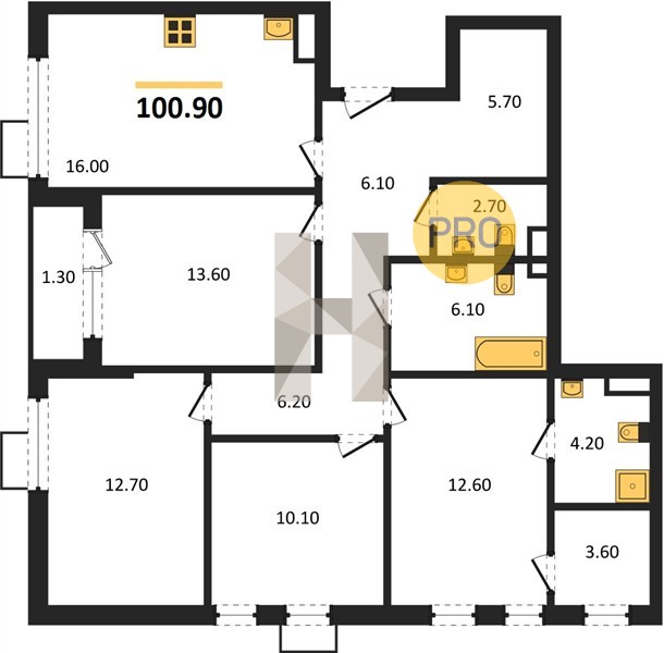 Планировка квартиры 28666