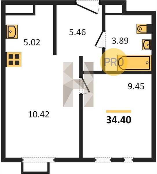 Планировка квартиры 2875
