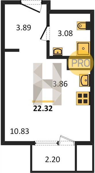 Планировка квартиры 2876