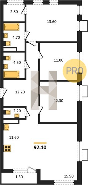 Планировка квартиры 28772