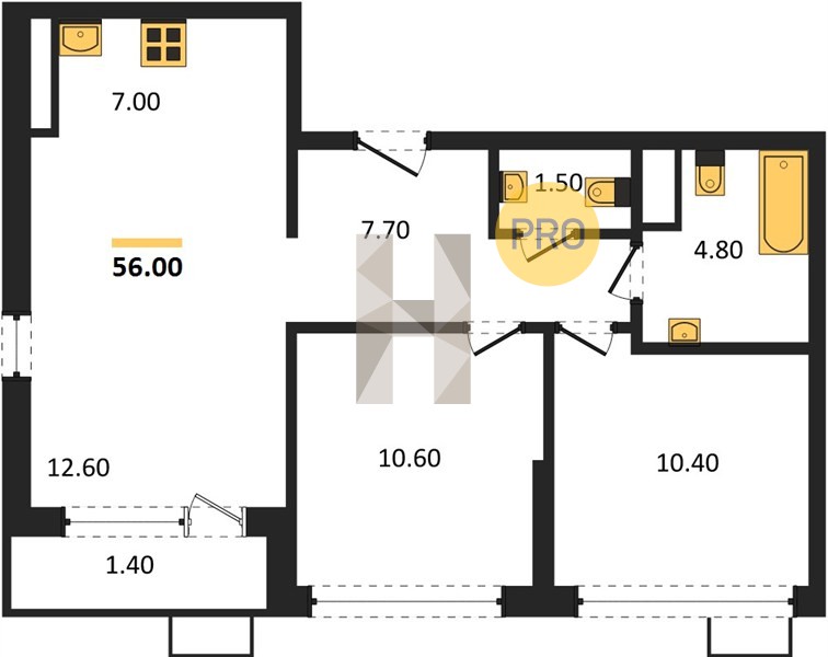 Планировка квартиры 28801