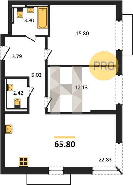 Планировка квартиры 28836