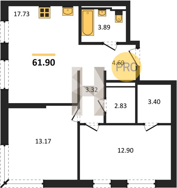 Планировка квартиры 28953